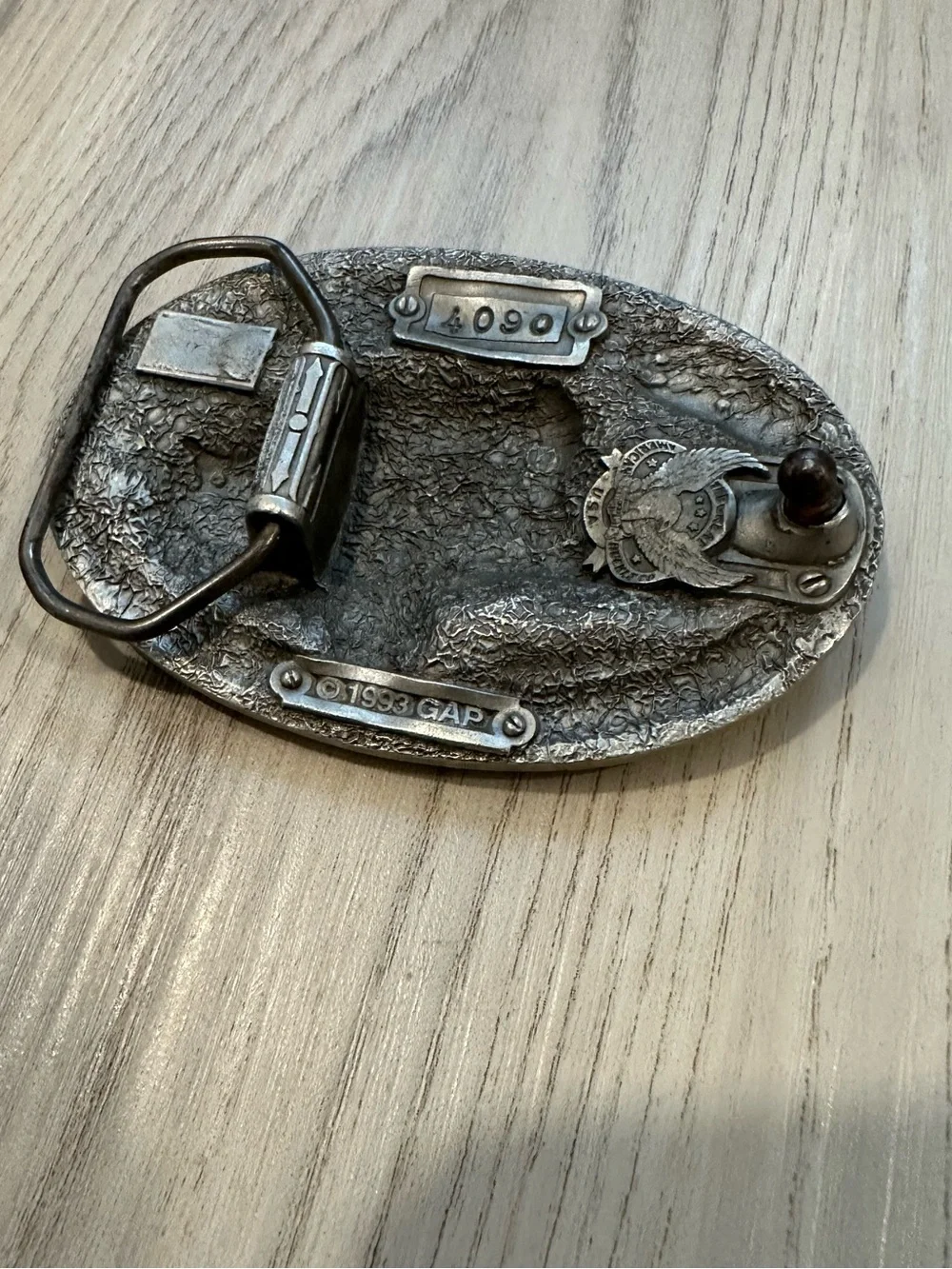 VTG 1993 GAP The Great American “Big Carrier” Belt Buckle